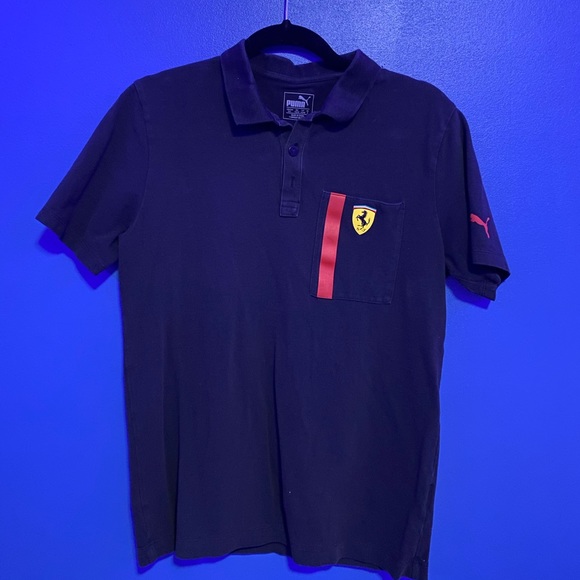 Puma X Ferrari Polo Shirt - Picture 1 of 2